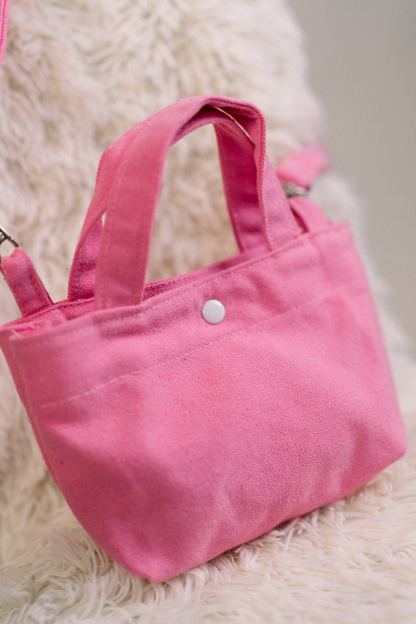 Paul Micro Canvas Tote Bag by Vintage Threads
