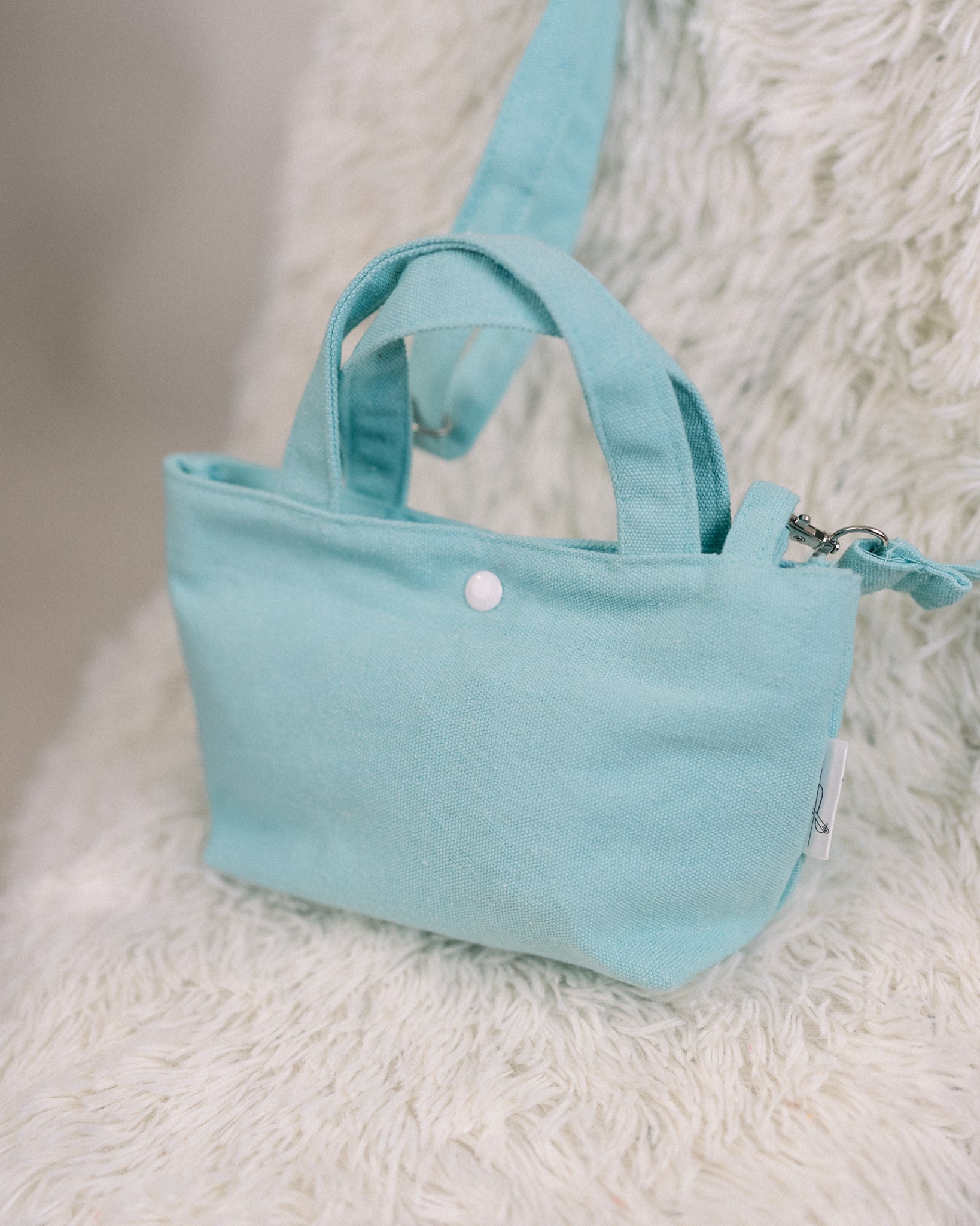 Paul Micro Canvas Tote Bag by Vintage Threads