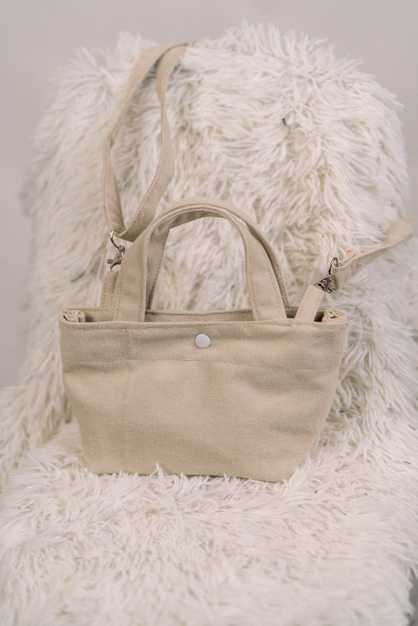 Paul Micro Canvas Tote Bag by Vintage Threads
