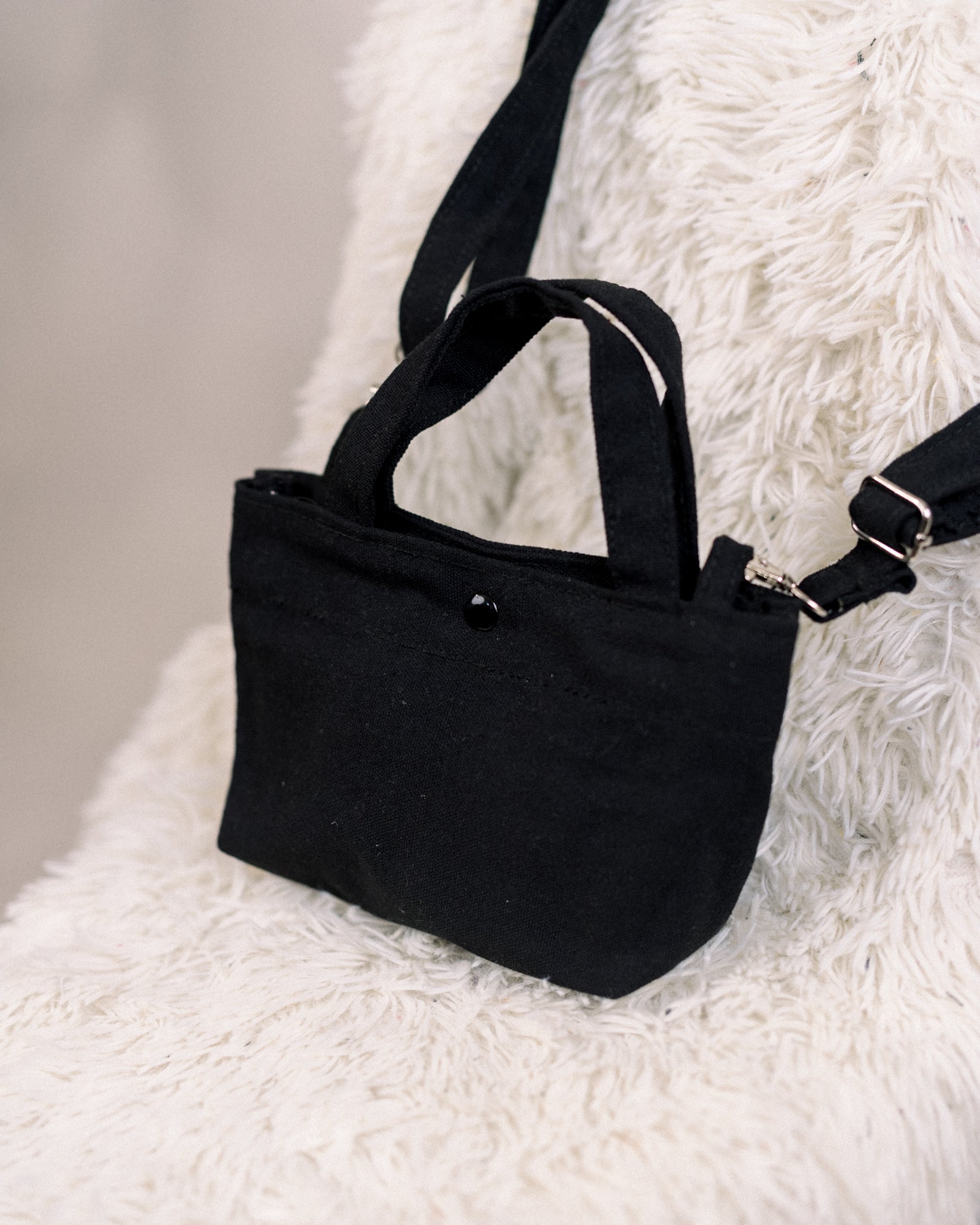 Paul Micro Canvas Tote Bag by Vintage Threads