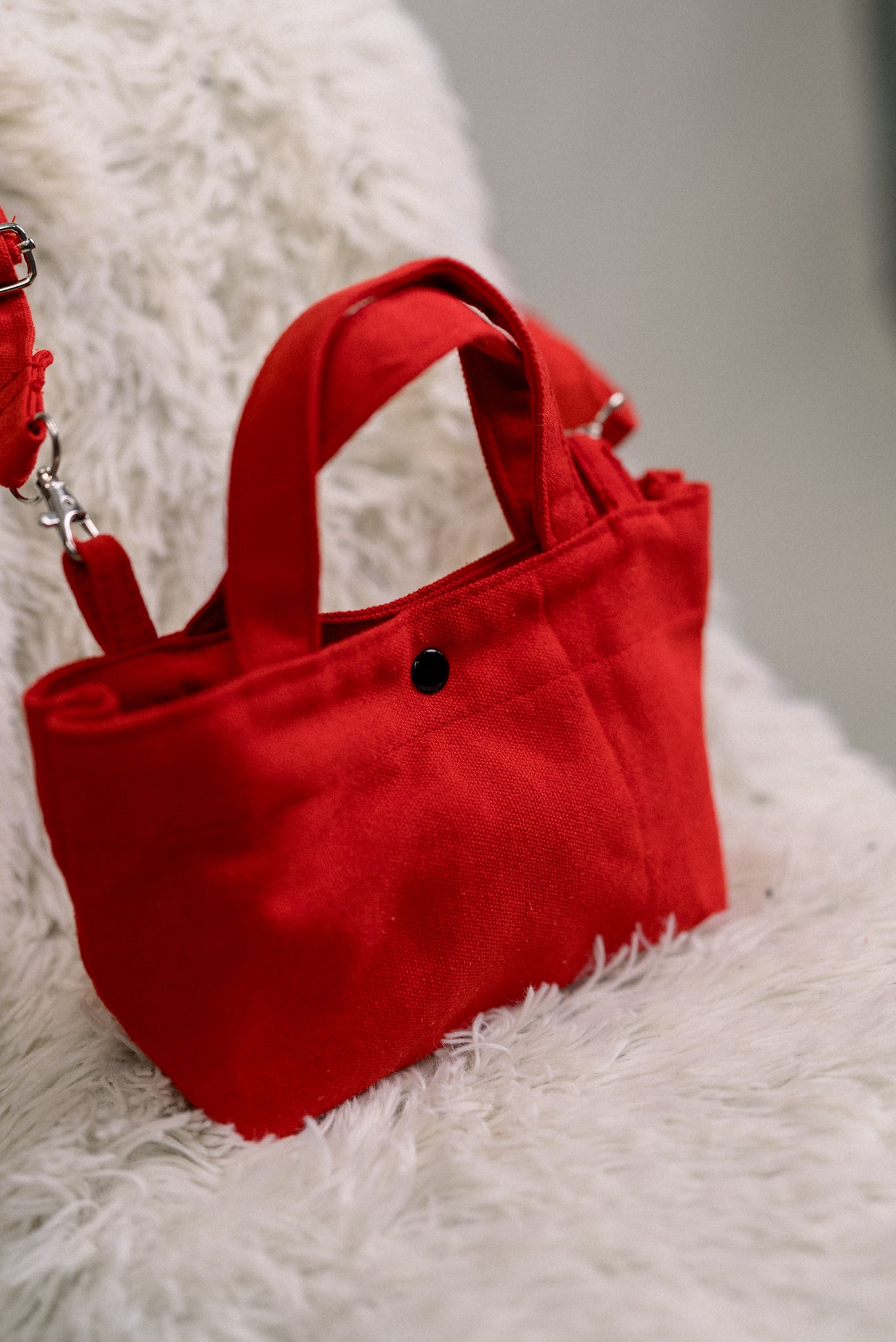 Paul Micro Canvas Tote Bag by Vintage Threads