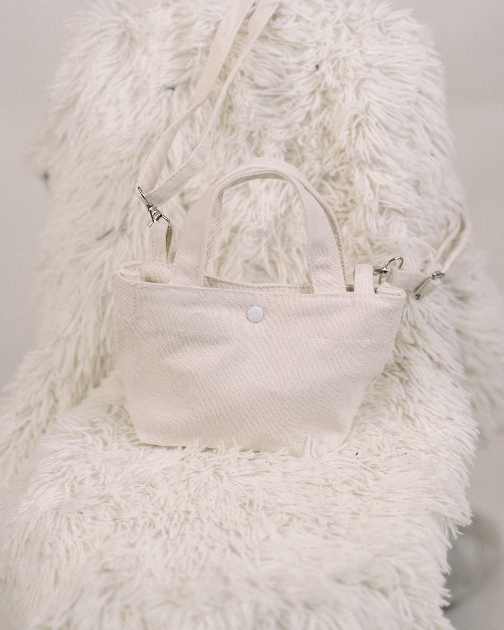 Paul Micro Canvas Tote Bag by Vintage Threads
