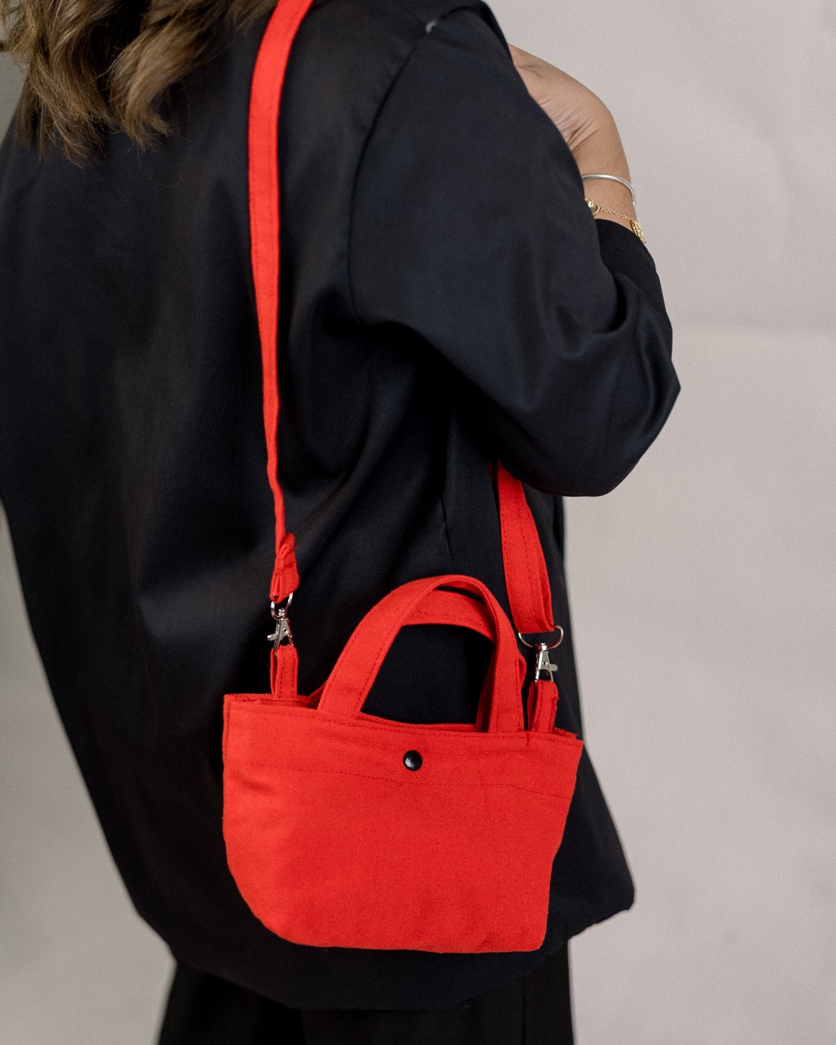 Paul Micro Canvas Tote Bag by Vintage Threads