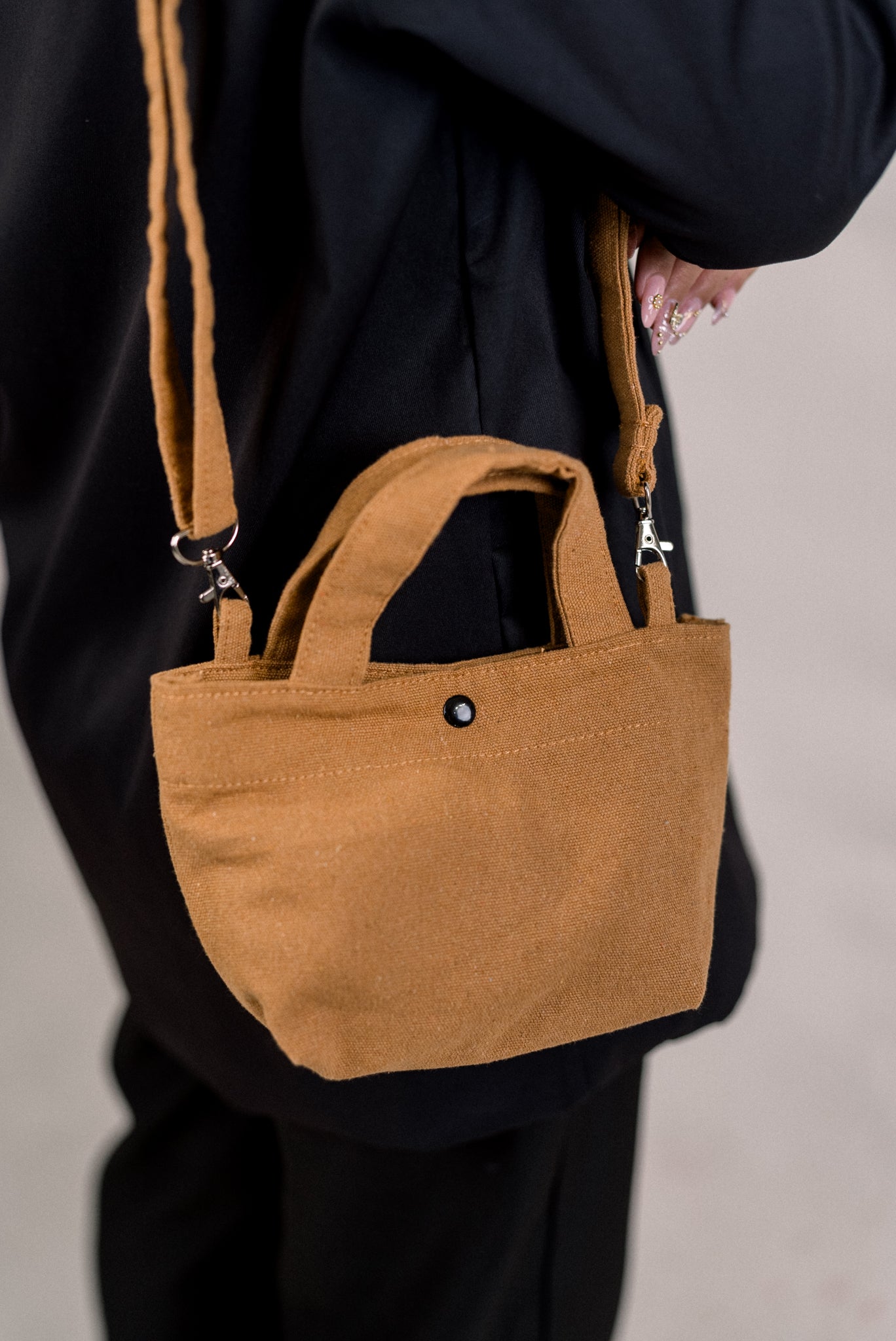 Paul Micro Canvas Tote Bag by Vintage Threads