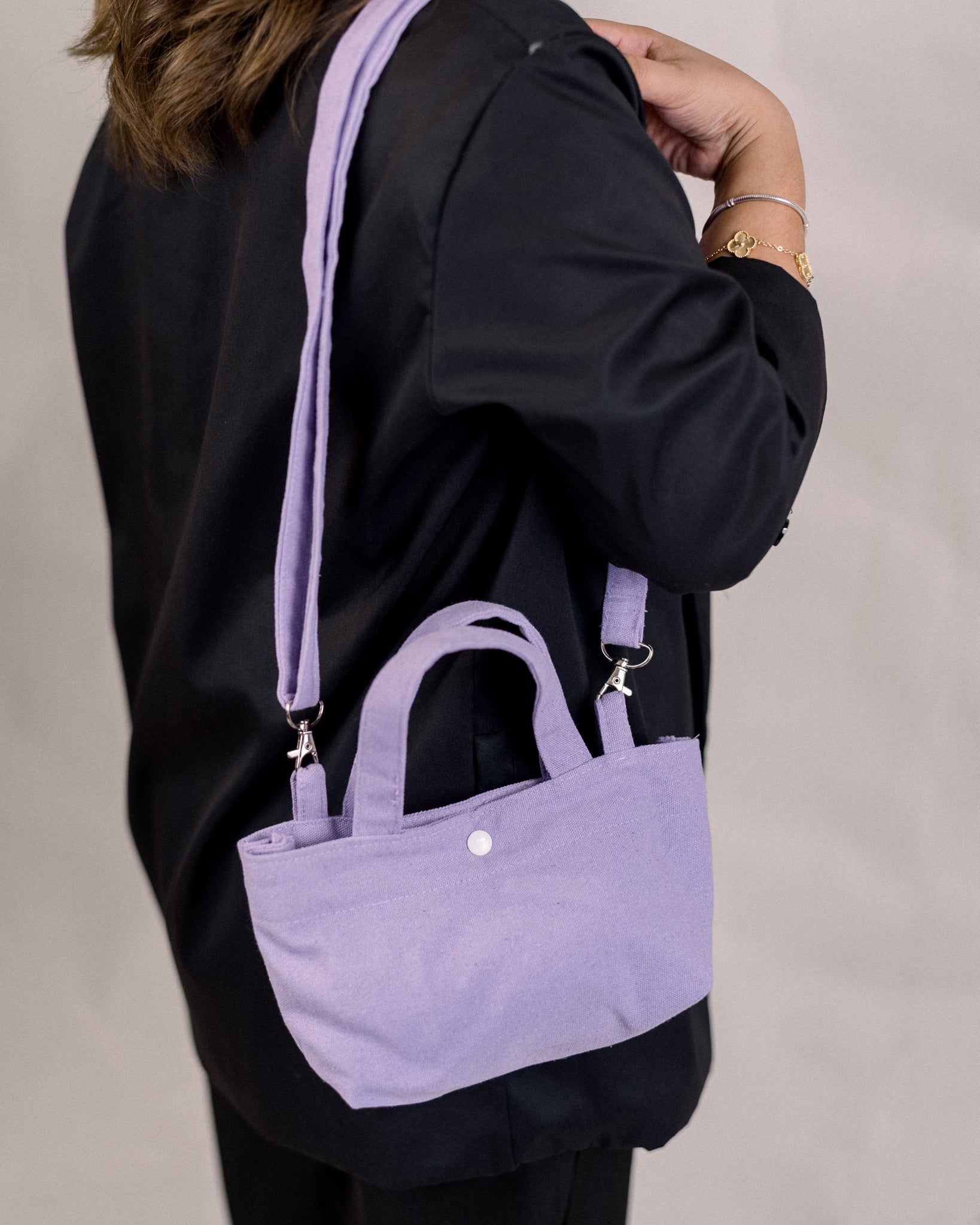 Paul Micro Canvas Tote Bag by Vintage Threads