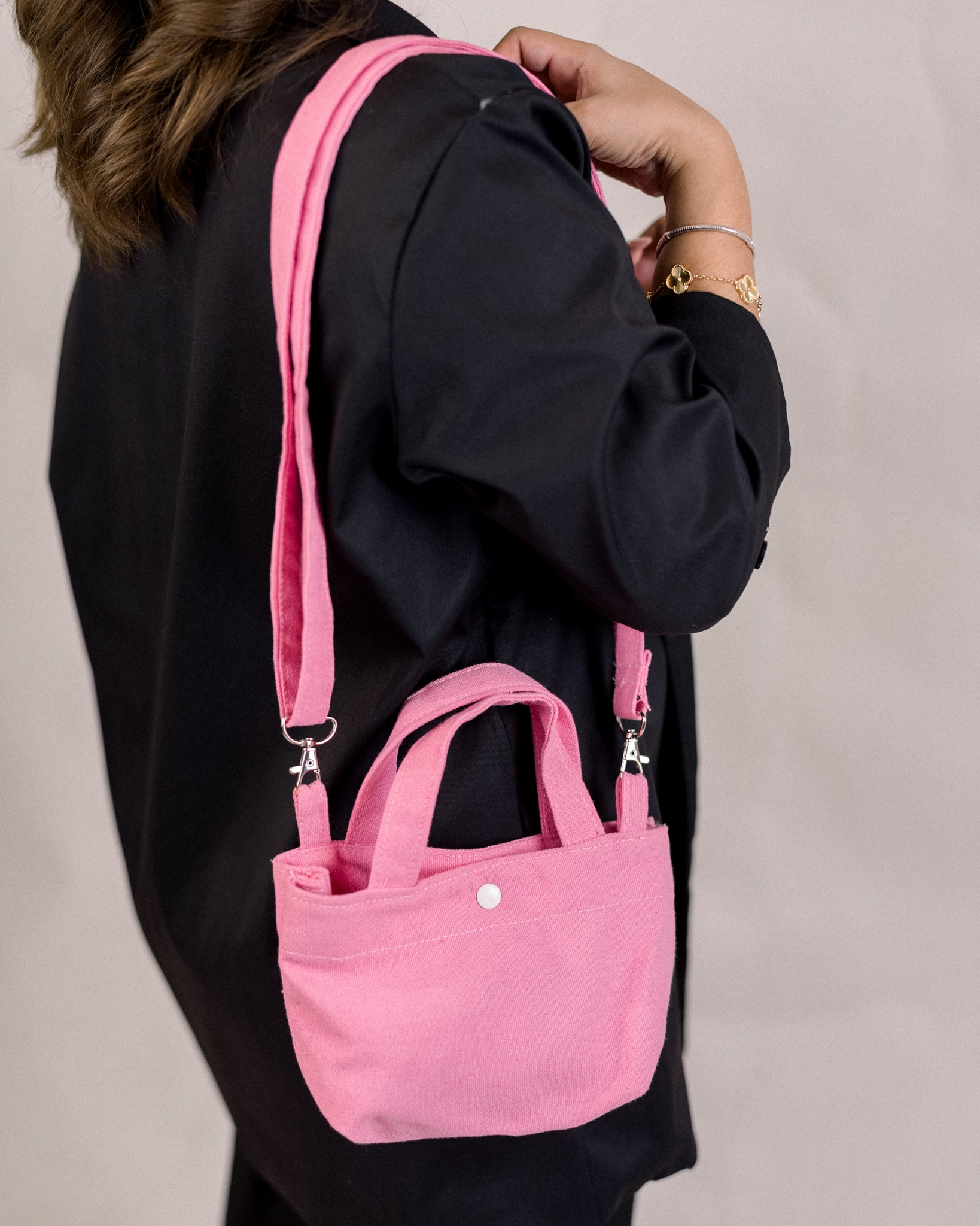 Paul Micro Canvas Tote Bag by Vintage Threads