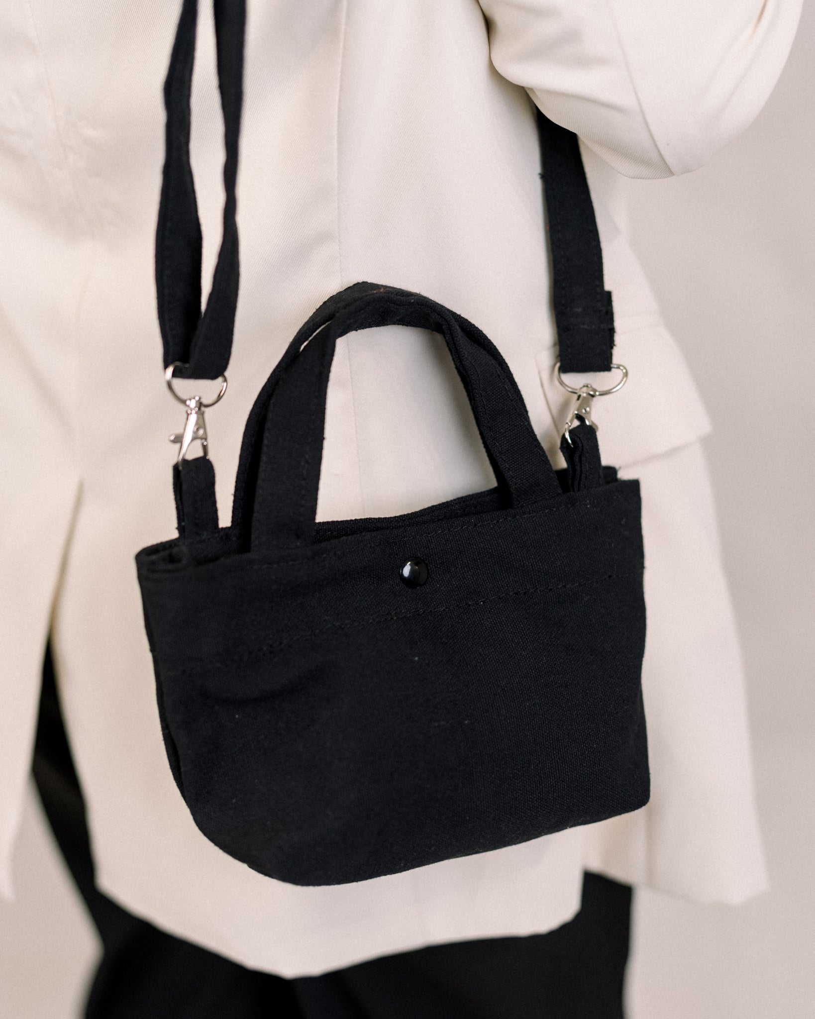 Paul Micro Canvas Tote Bag by Vintage Threads