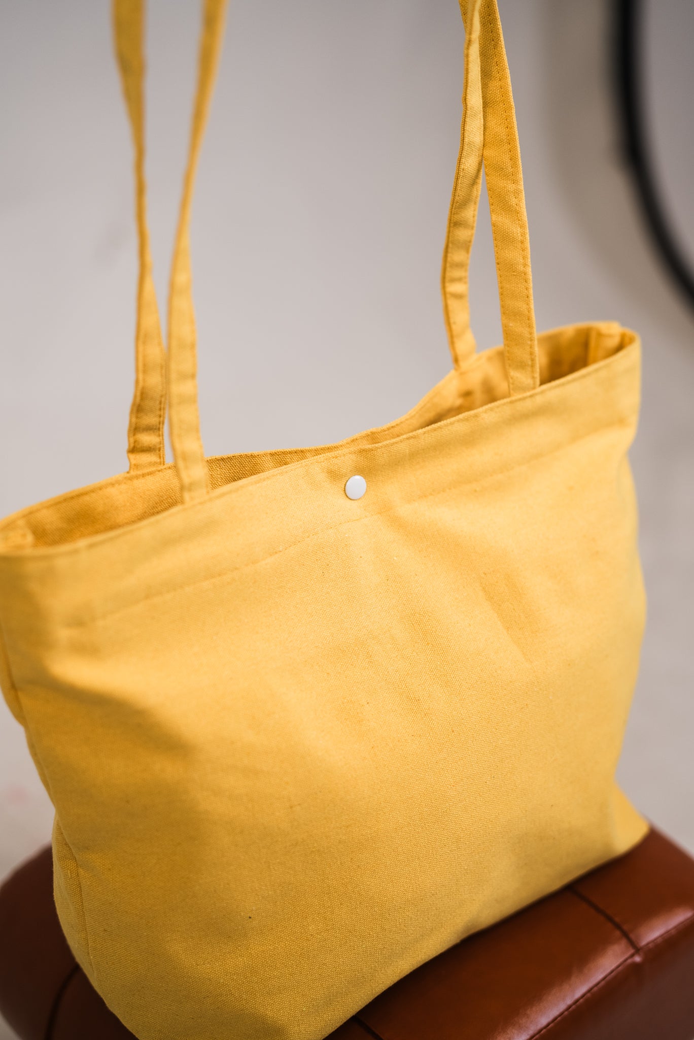 Jane Everyday Canvas Tote Bag with Zipper