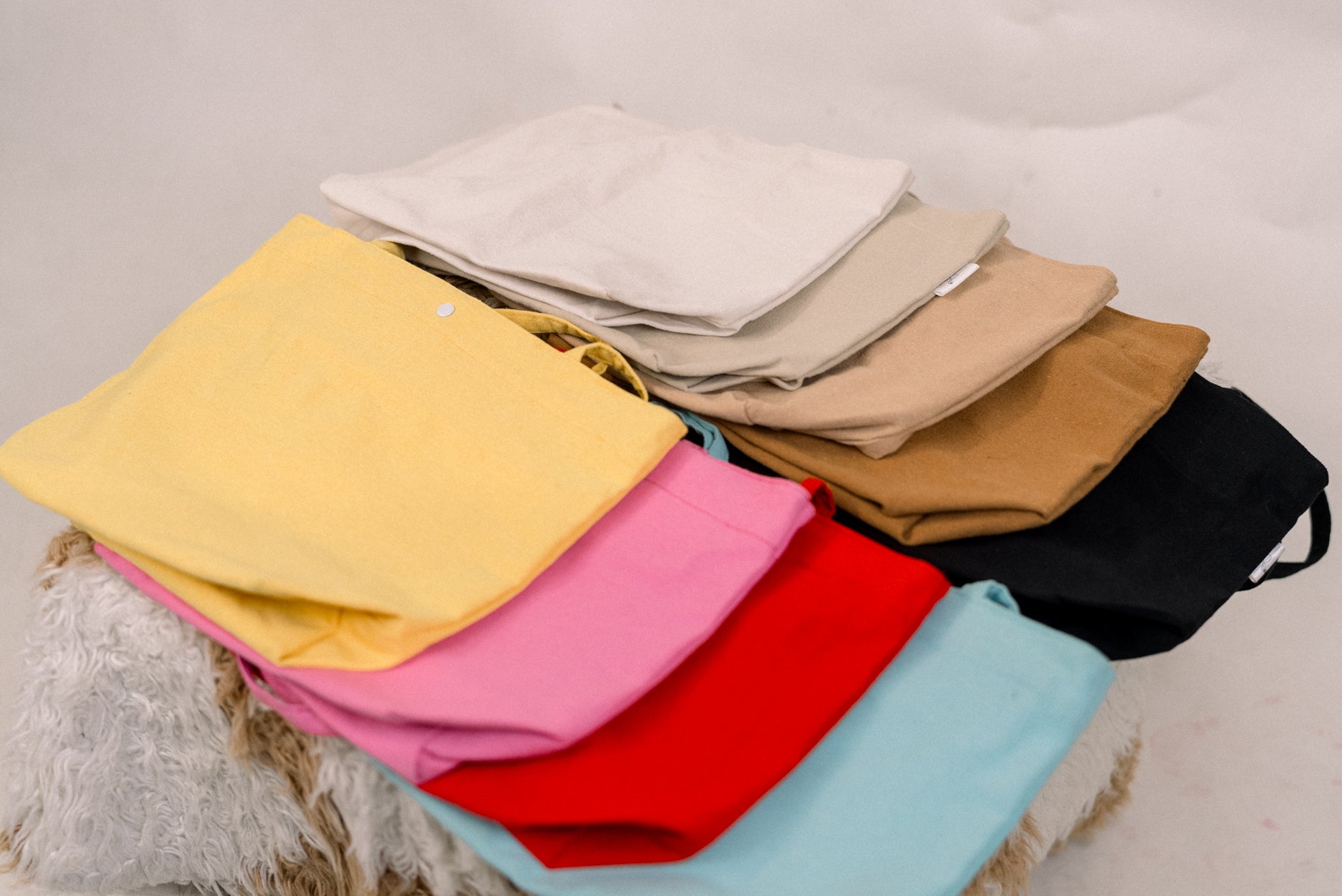 Jane Everyday Canvas Tote Bag with Zipper