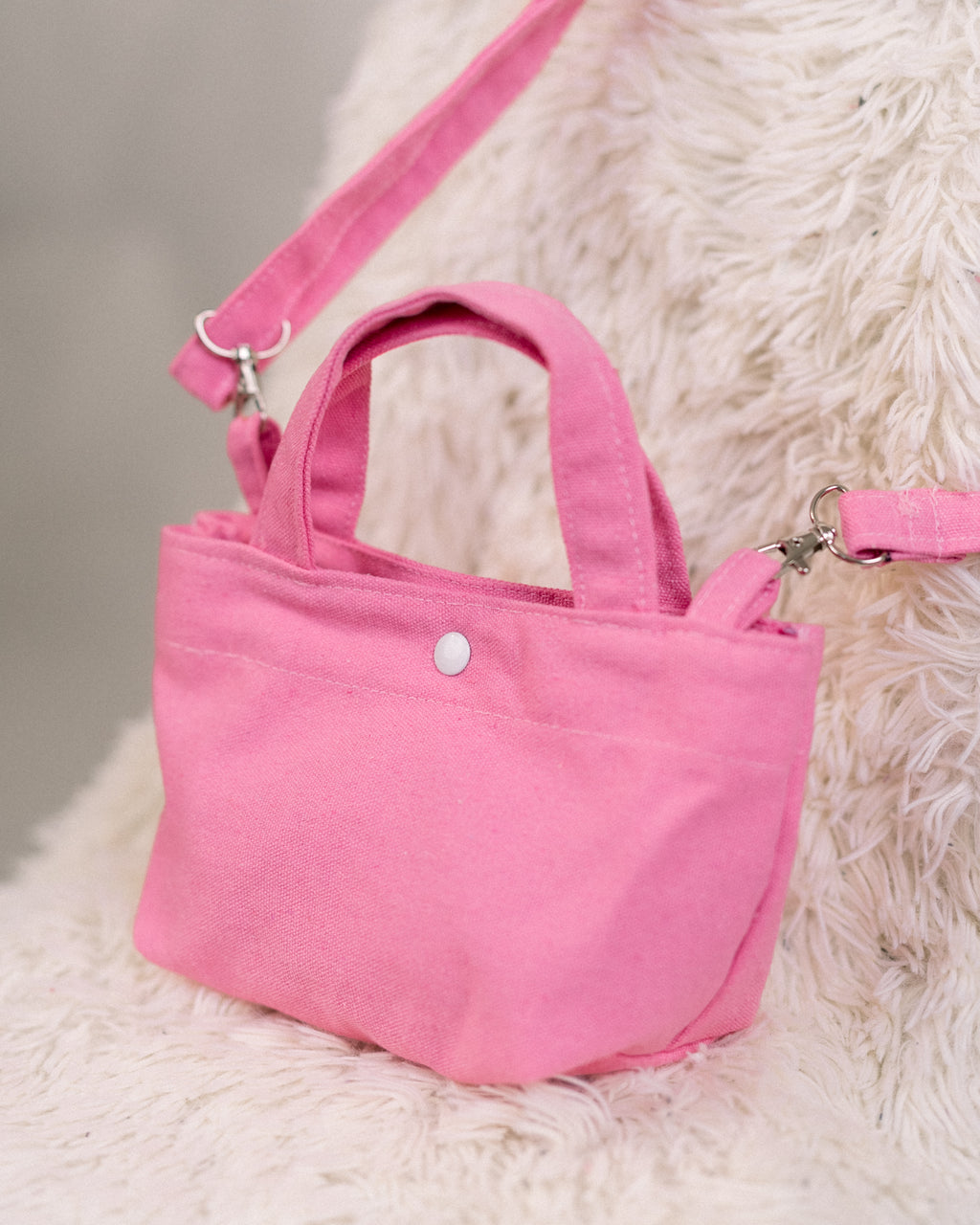 Paul Micro Canvas Tote Bag by Vintage Threads