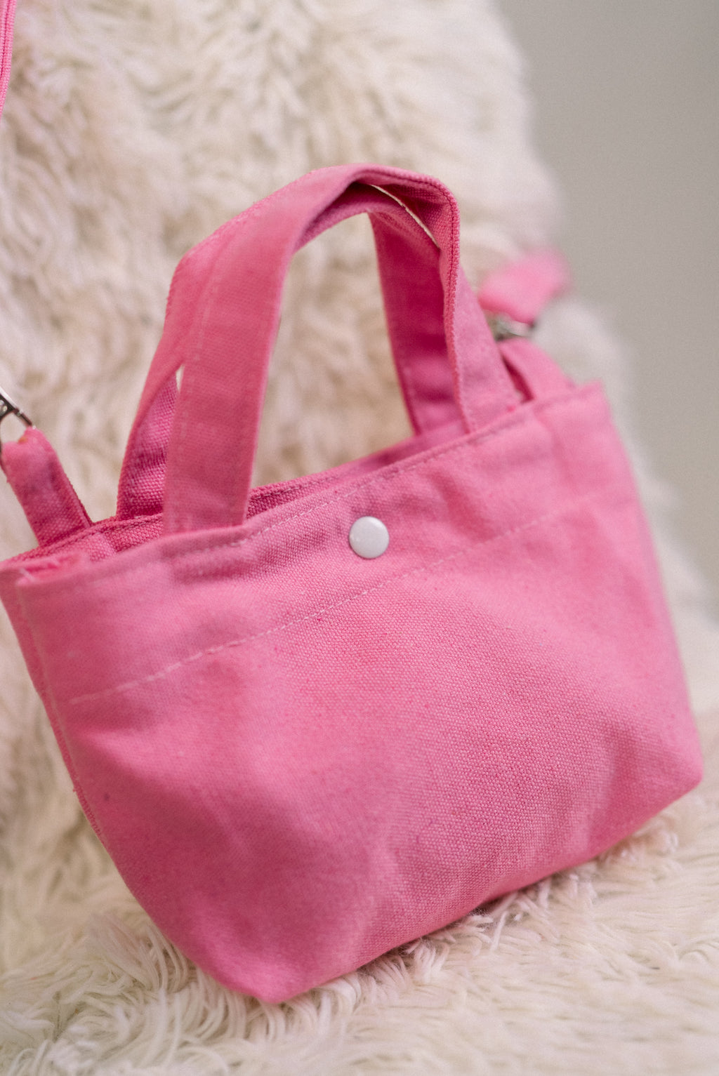 Paul Micro Canvas Tote Bag by Vintage Threads