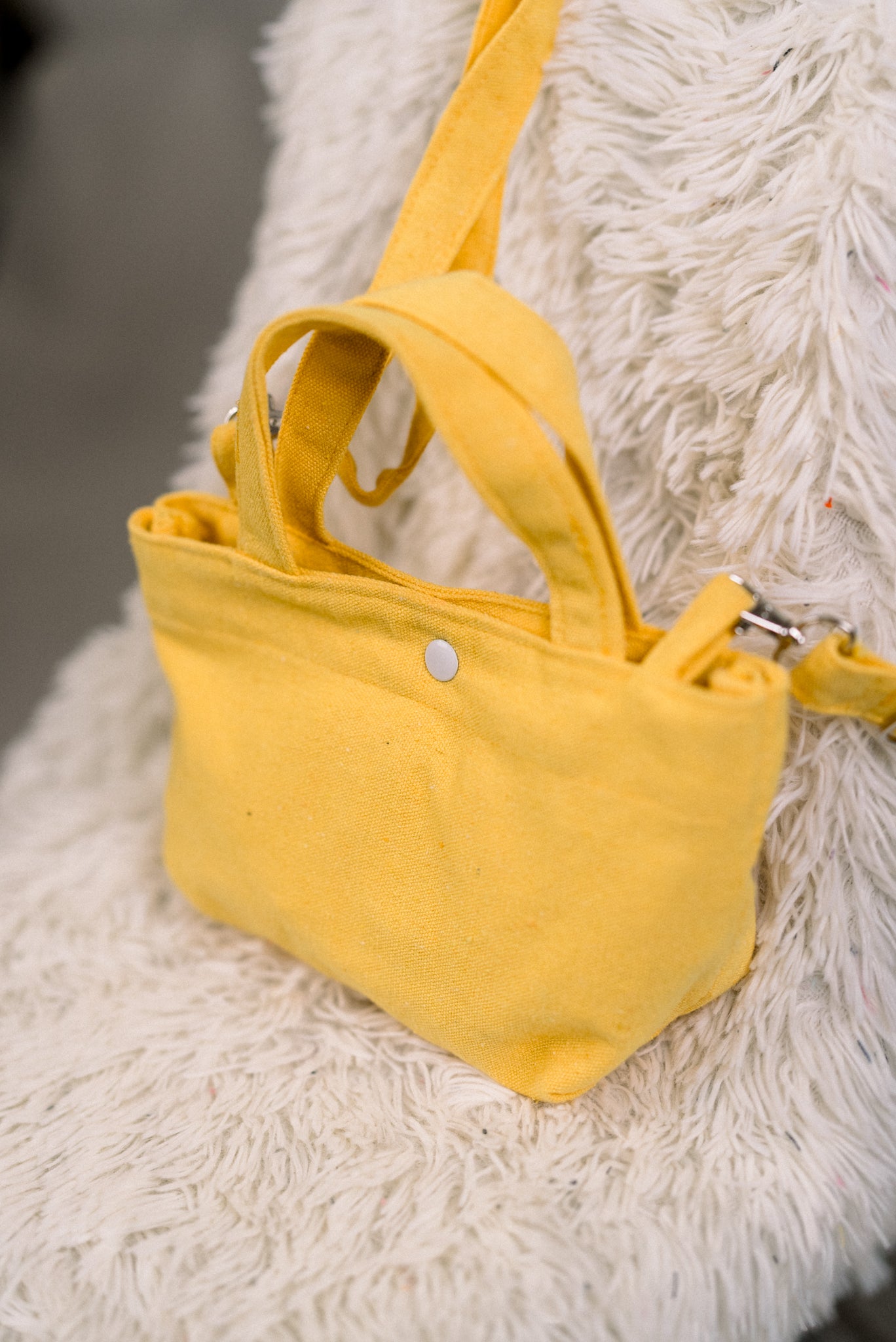 Paul Micro Canvas Tote Bag by Vintage Threads