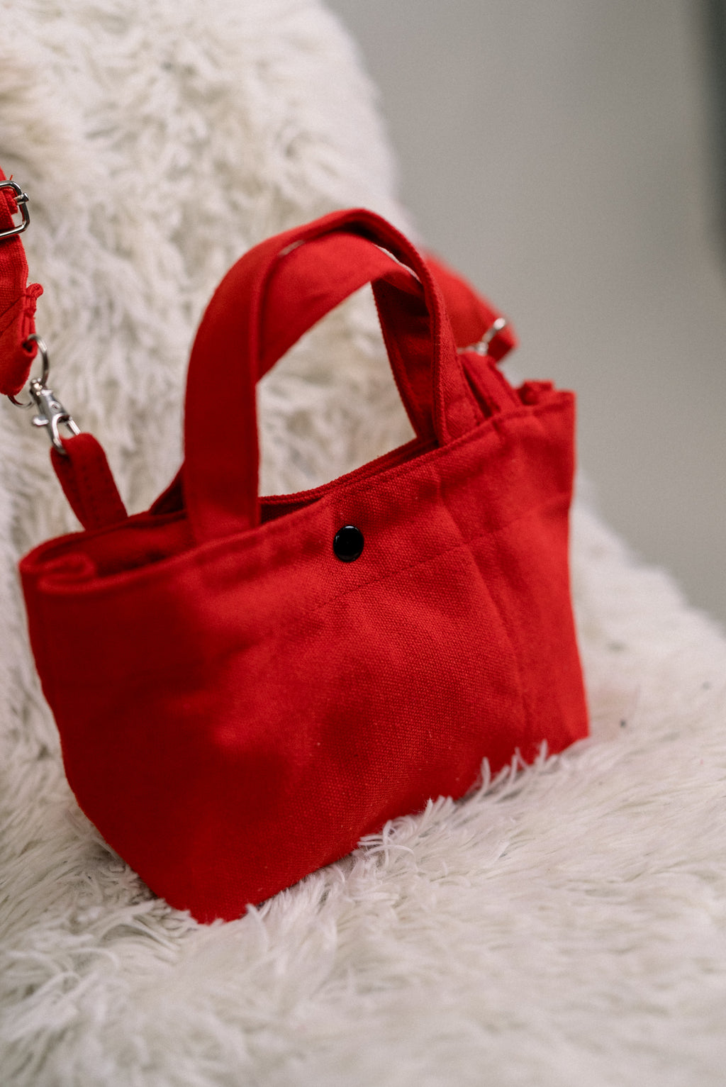 Paul Micro Canvas Tote Bag by Vintage Threads