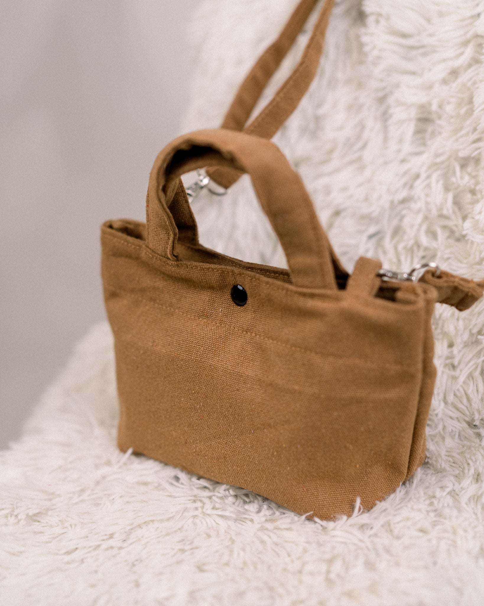 Paul Micro Canvas Tote Bag by Vintage Threads