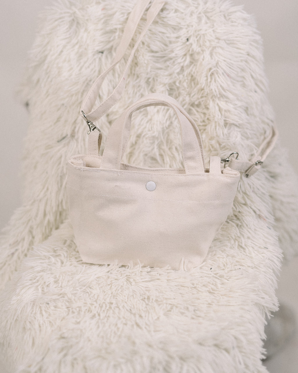 Paul Micro Canvas Tote Bag by Vintage Threads