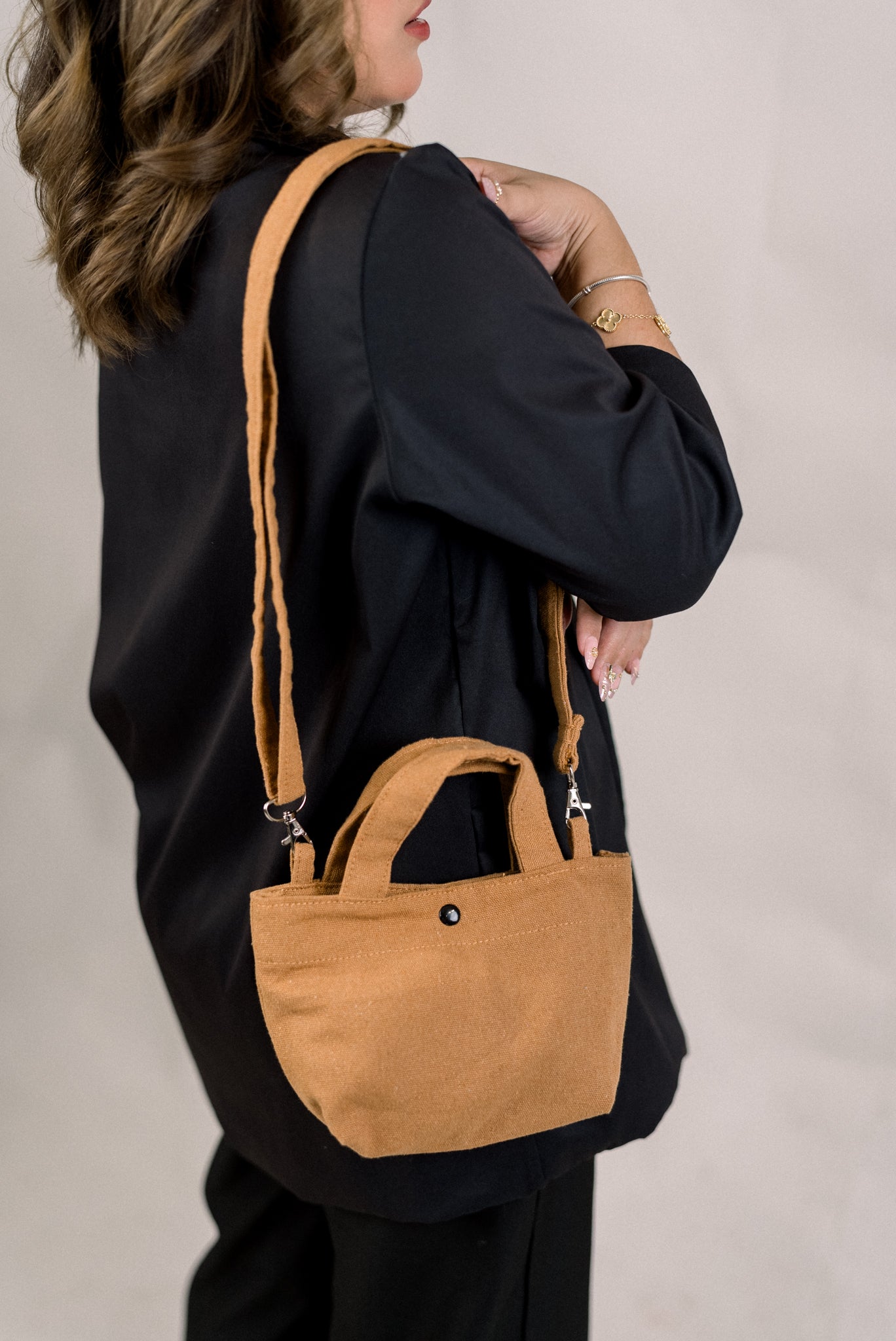 Paul Micro Tote bag+ Silk XL Scrunchie | The Holiday Gift Box by Vintage Threads