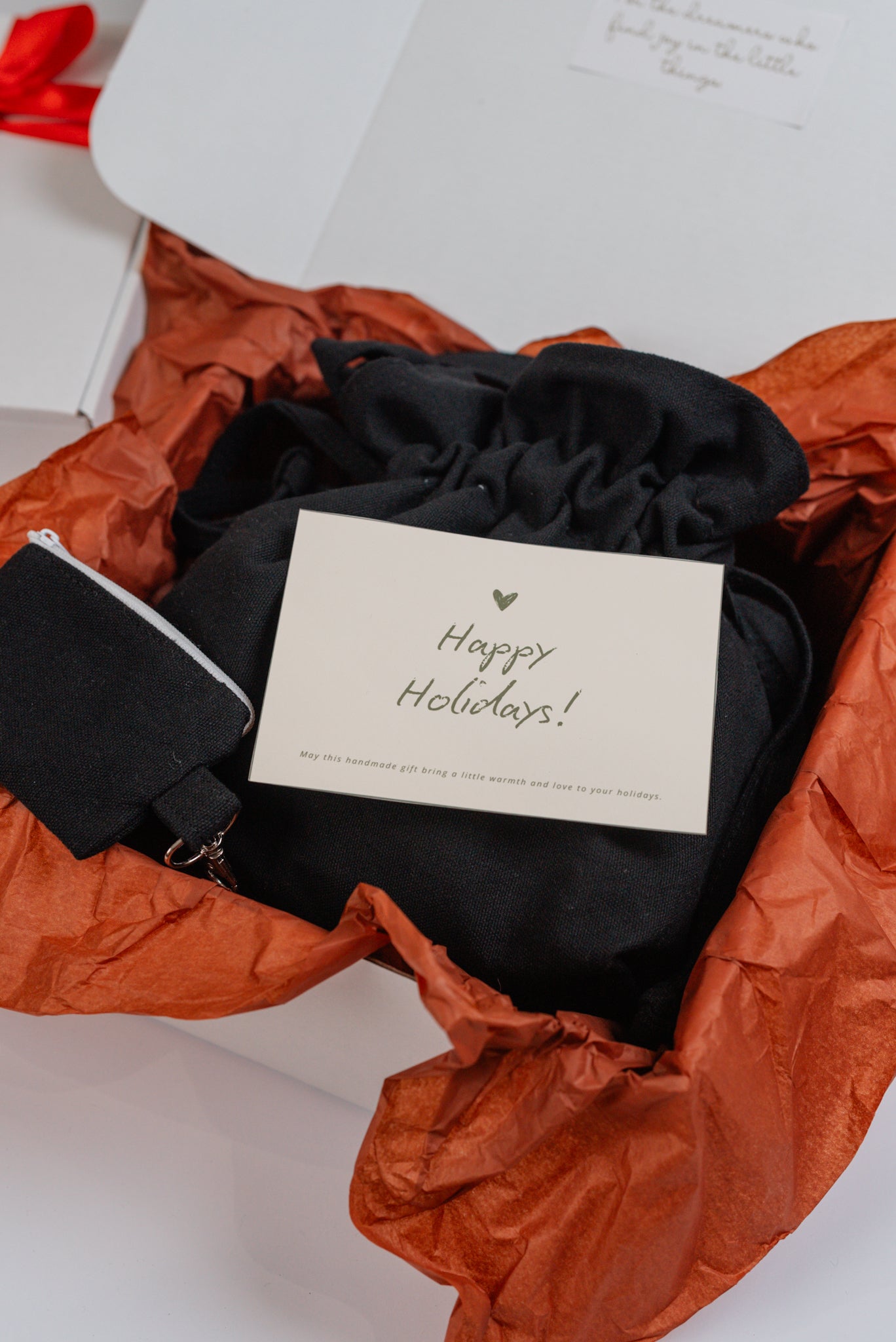 Salmon Dumpling Tote Bag & Hand Made Canvas Wallet | The Holiday Gift Box by Vintage Threads