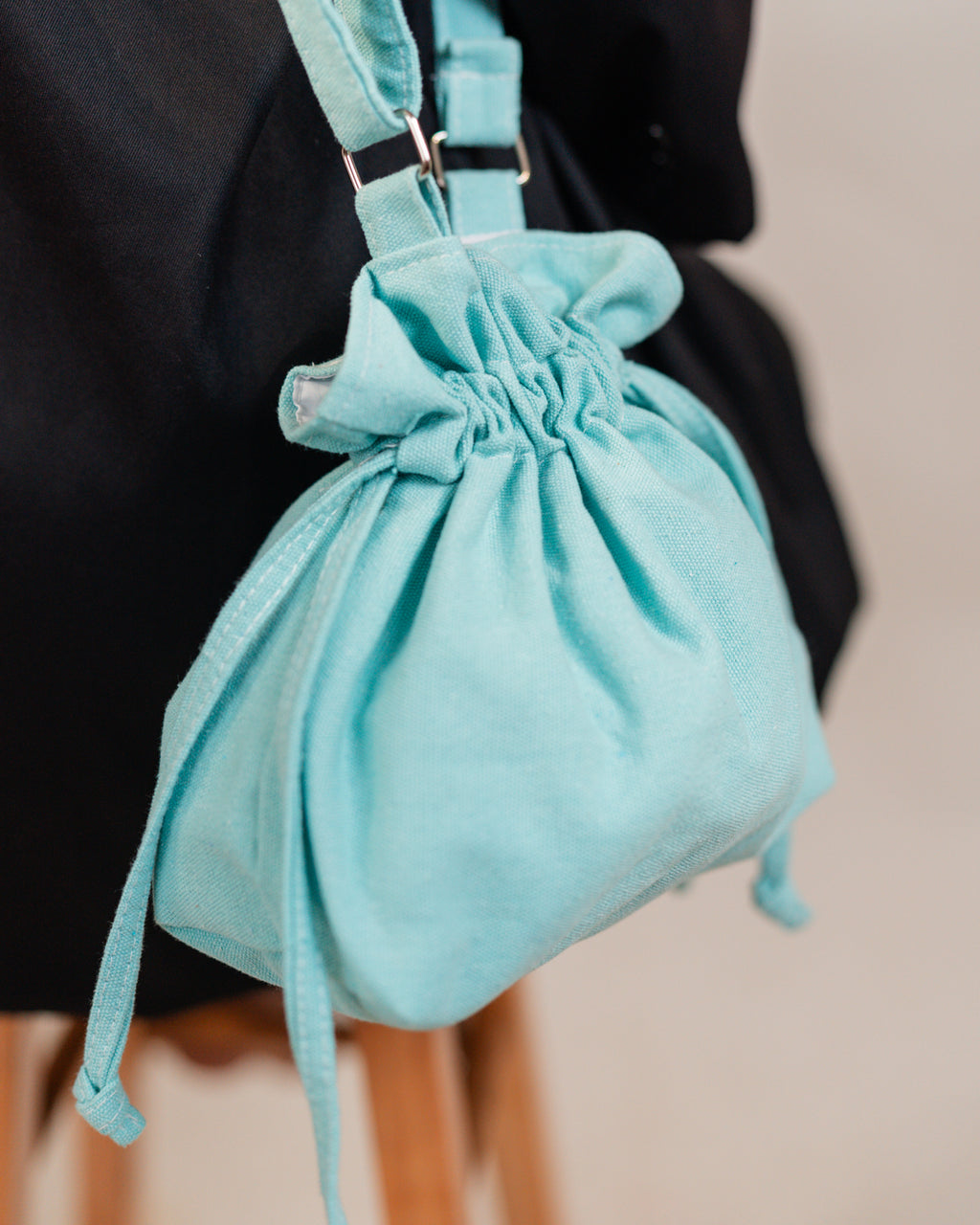 Salmon Dumpling Tote Bag & Hand Made Canvas Wallet | The Holiday Gift Box by Vintage Threads