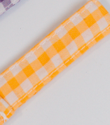 Handmade Fabric Key Holders | Gingham Wristlet Keychains by Vintage Threads