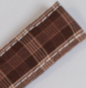 Handmade Fabric Key Holders | Gingham Wristlet Keychains by Vintage Threads